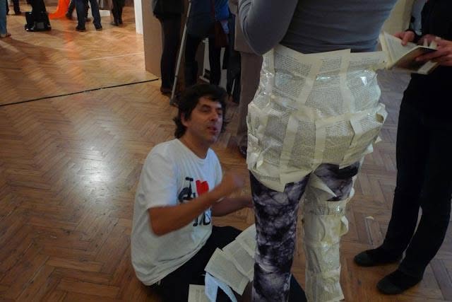 Sluice Art Fair 2011 — exhibition view