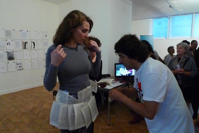 Sluice Art Fair 2011 — exhibition view