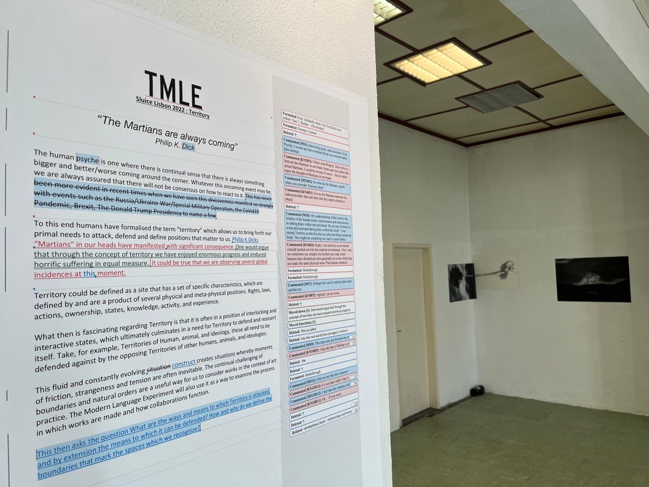 Territory at Sluice Lisbon, installation view 7