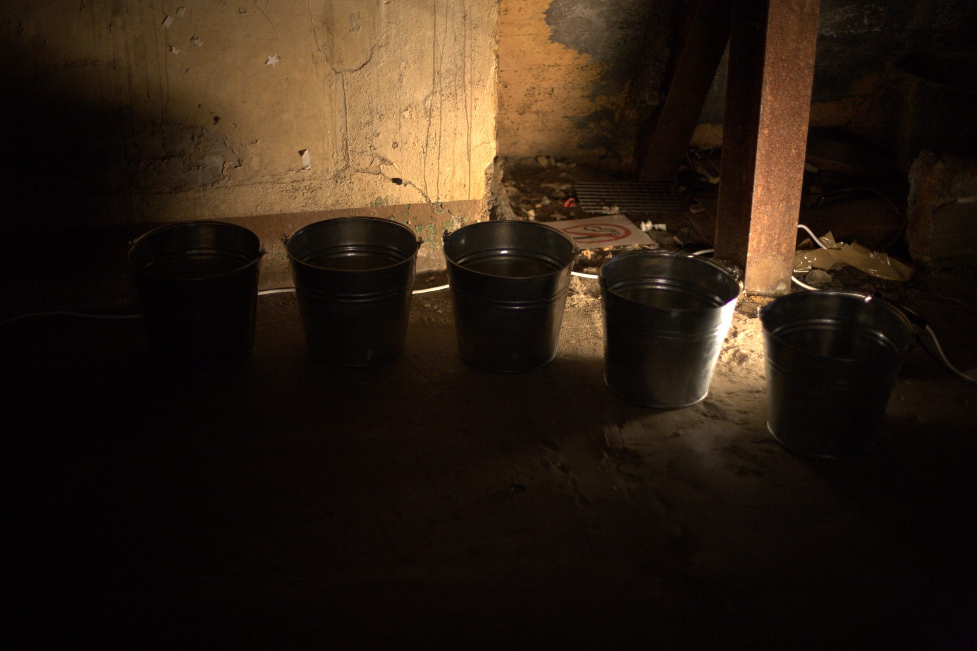 Installation view, Art and Labour, The Bargehouse