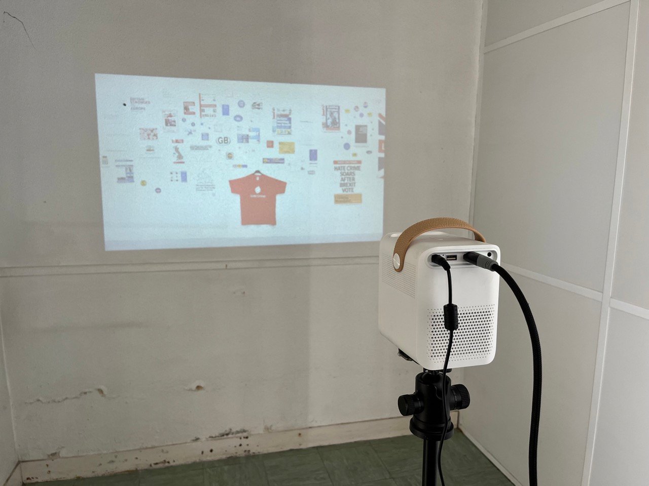 Work by David Blackmore in Territory at Sluice Lisbon