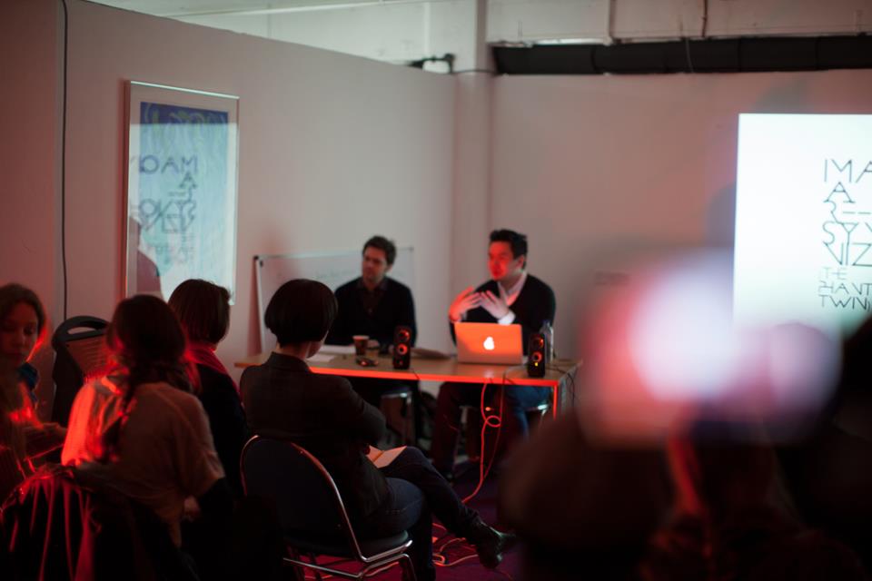 Imagining a Re-synchronizing talk at Sluice Art Fair